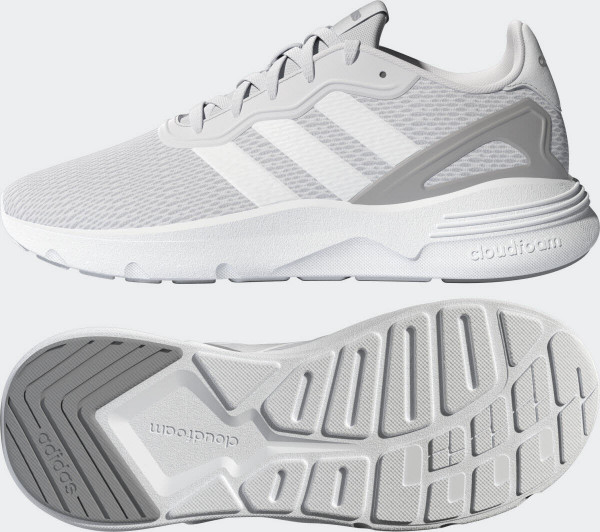 All white adidas shoes on sale